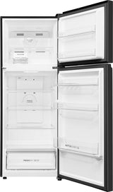 Haier 328 L, 3 Star, Convertible 10-in-1, Triple Inverter & Dual Fan Motor Technology, Frost Free Double Door Refrigerator (HEF-333GB-P, GE Black)