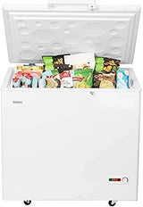 Haier 251 L Single Door Standard Deep Freezer (White, HFC-290SM5:HTDF, 5 Star)