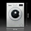Hafele 6 kg Hygiene Wash, 15 Min Wash, Smart Motor Technology Fully Automatic Front Load Washing Machine with In-built Heater White (Marina 6010W)