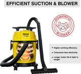 INALSA Wet and Dry Vacuum Cleaner for Home,10 ltr Capacity,1200 W,14 kPa Suction,Blower Function,Wet Vacuum Cleaner for Sofa, House Cleaning Machine,Vaccine Cleaner for Home(Homeasy Wd10)