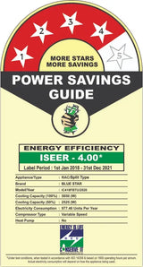 BLUESTAR SAC 1.5T 4SINV IC418FBTU