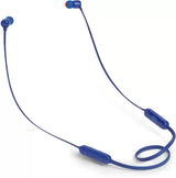 JBL T110BT Bluetooth Headset (Blue, In the Ear)
