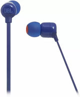 JBL T110BT Bluetooth Headset (Blue, In the Ear)