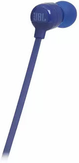 JBL T110BT Bluetooth Headset (Blue, In the Ear)