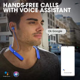 JBL LIVE200BT Wireless In-Ear Neckband Bluetooth Headset (Blue, In the Ear)