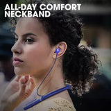 JBL LIVE200BT Wireless In-Ear Neckband Bluetooth Headset (Blue, In the Ear)