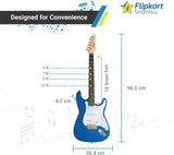 Flipkart SmartBuy JRZ-ST01 BLW Solid Body Electric Guitar