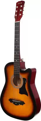 Juarez JRZ38C/3TS Acoustic Guitar Linden Wood Ebony Right Hand Orientation
