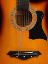 Juarez JRZ38C/3TS Acoustic Guitar Linden Wood Ebony Right Hand Orientation