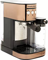 Morphy Richards Kaffeto 10 Cups Coffee Maker (Brown & Gold)