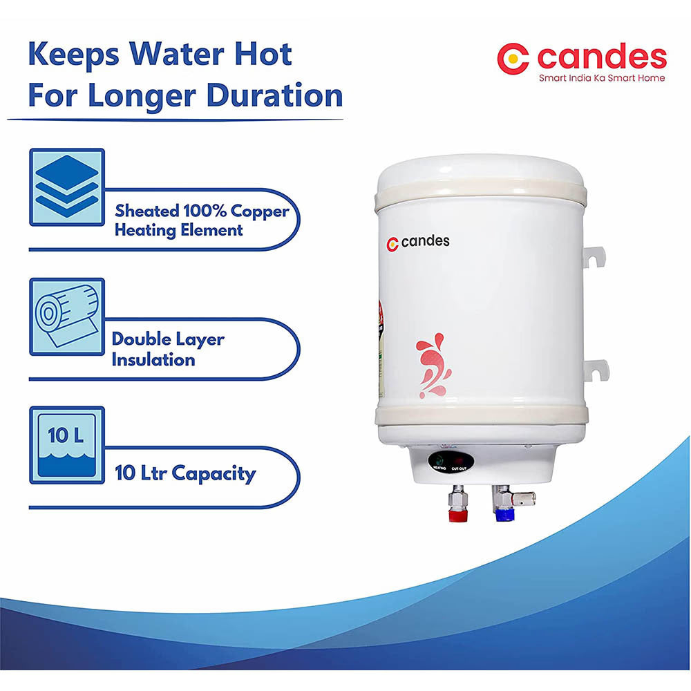 Candes 10 Litre Perfecto Storage Water Heater
