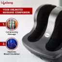 Lifelong LLM702 Leg, Foot and Calf Machine with Vibration for Pain Relief - Home Use Massager