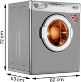 IFB 5.5 Kg with 99.9% Dry Clothes Dryer with In-built Heater Silver (TURBODRY EX)