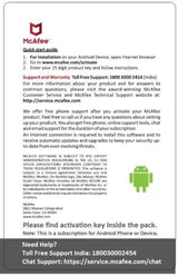 McAfee Mobile Security 1 year/1 User