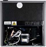 MDRD86FGE31, Midea, 45 L, 1 Door Mini Bar Ref , 2 Star, Silver (open Box Like New)