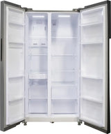 Midea 510 L Frost Free Side by Side Refrigerator (Stainless Steel Finish, MRFS5920SSLF)