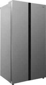 Midea 510 L Frost Free Side by Side Refrigerator (Stainless Steel Finish, MRFS5920SSLF)