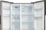 Midea 510 L Frost Free Side by Side Refrigerator (Stainless Steel Finish, MRFS5920SSLF)