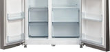 Midea 510 L Frost Free Side by Side Refrigerator (Stainless Steel Finish, MRFS5920SSLF)