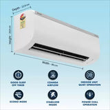 Daikin 1 Ton 3 Star Split Inverter with PM 2.5 Filter AC with PM 2.5 Filter - White (MTKL35TV16W/RKL35TV16W/X/WC, Copper Condenser)