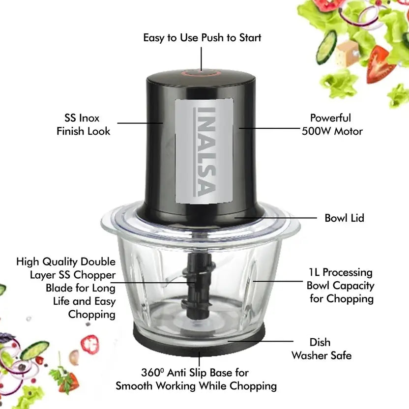 Inalsa Multi Chop Electric Chopper