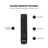 Salora SLV 4501SU 50 inch Ultra HD 4K Smart LED TV | Brand New Seal Packed