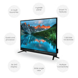 Salora SLV 4501SU 50 inch Ultra HD 4K Smart LED TV | Brand New Seal Packed