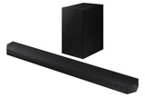 Samsung Q-Symphony Soundbar (HW-Q600B/XL), USB, Bluetooth with 3.1.2 Channel, Wireless Subwoofer, and 2 Up-Firing Speakers, Dolby Atmos Music (Black)