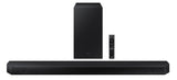 Samsung Q-Symphony Soundbar (HW-Q600B/XL), USB, Bluetooth with 3.1.2 Channel, Wireless Subwoofer, and 2 Up-Firing Speakers, Dolby Atmos Music (Black)