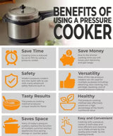 Pigeon Titanium and 3 L Outer Lid Induction Bottom Pressure Cooker