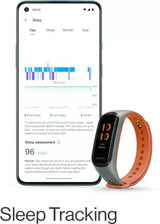 OnePlus Band (Black Strap, Size : Regular)