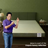 Livpure Smart Jeeva 6 inch King Natural Latex Mattress (L x W: 75 inch x 72 inch)