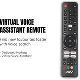 NVY 109 cm (43 Inch) FHD Smart Frameless LED TV, NVA43SFR1 (Black)