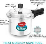 Pigeon Special and 3 L Outer Lid Induction Bottom Pressure Cooker