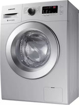 SAMSUNG 6 kg Inverter, 5 star, Hygiene Steam, Digital Inverter Fully Automatic Front Load Washing Machine with In-built Heater Silver (WW60R20GLSS/TL)