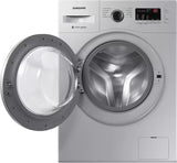 SAMSUNG 6 kg Inverter, 5 star, Hygiene Steam, Digital Inverter Fully Automatic Front Load Washing Machine with In-built Heater Silver (WW60R20GLSS/TL)