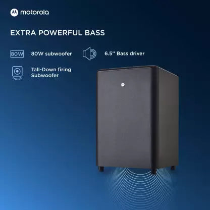 MOTOROLA AmphisoundX Dolby Audio 400 W Bluetooth Soundbar