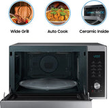 Samsung 32L, Slim Fry, Convection Microwave Oven with Tandoor and Curd making(MC32A7035CT/TL, Stainless Steel)