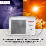 Thomson 2023 Model 4 in 1 Convertible Cooling 1.5 Ton 5 Star Split Inverter With iBreeze Technology AC - White (CPMI1505S, Copper Condenser)