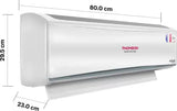 Thomson 2023 Model 4 in 1 Convertible Cooling 1.5 Ton 5 Star Split Inverter With iBreeze Technology AC - White (CPMI1505S, Copper Condenser)
