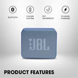 JBL Go Essential with Rich Bass, 5 Hrs Playtime, IPX7 Waterproof, Ultra Portable 3.1 W Bluetooth Speaker
