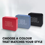 JBL Go Essential with Rich Bass, 5 Hrs Playtime, IPX7 Waterproof, Ultra Portable 3.1 W Bluetooth Speaker