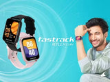 Fastrack Reflex Curv with 2.5D Curve Display, AI Enabled Coach, Health Suite &5ATM Smartwatch
