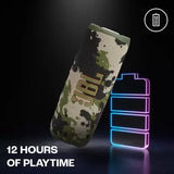 JBL Flip 6 with 12Hr Playtime, Customize Audio by JBL App,IP67 Rating, Portable 30 W Bluetooth Speaker