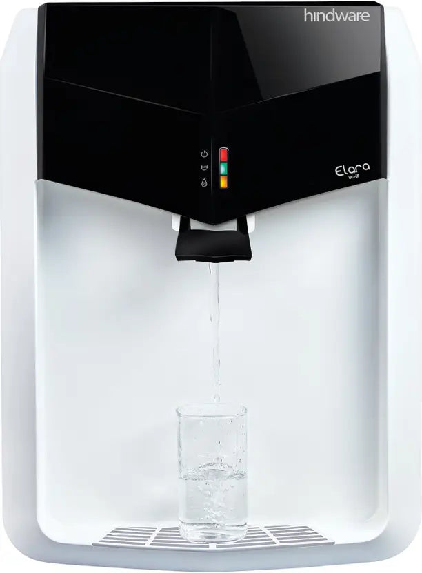 Hindware Elara 7 L UV + UF Water Purifier (White & Black)
