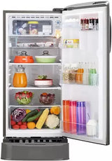 LG 185 L, 5 Star, Smart Inverter Compressor, Direct-Cool Single Door Refrigerator(GL-D201APZU.BPZZEBN)