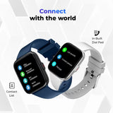 Gizmore GizFit BLAZE BT Calling Smartwatch | 1.69 Inch IPS Curved 500 NITS Display Smartwatch