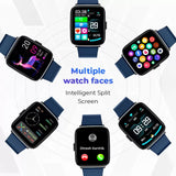 Gizmore GizFit BLAZE BT Calling Smartwatch | 1.69 Inch IPS Curved 500 NITS Display Smartwatch