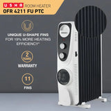 USHA OFR 4211 FU PTC Oil Filled Room Heater