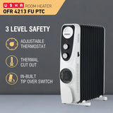 USHA OFR 4213 FU PTC Oil Filled Room Heater